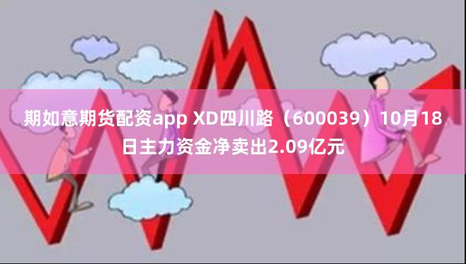 期如意期货配资app XD四川路（600039）10月18日主力资金净卖出2.09亿元