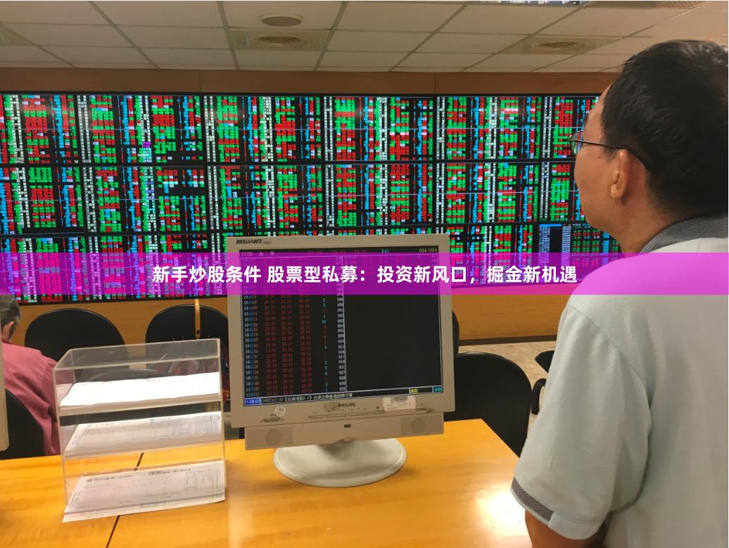 新手炒股条件 股票型私募：投资新风口，掘金新机遇